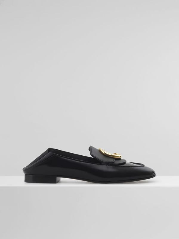 Chloé Moccasins Mujer Zapatos Negras Calfskin VJZC62178